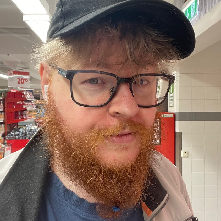 Redbearded viking