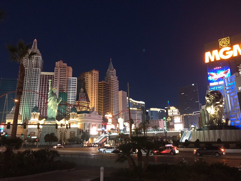 私はラスベガスに行きました！ I recently traveled to Las Vegas! I 