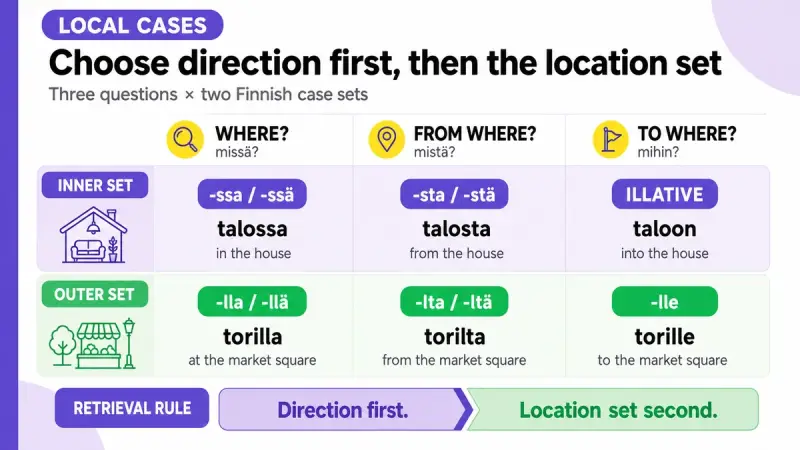 Finnish local cases arranged by where, from where, and to where for inner and outer locations