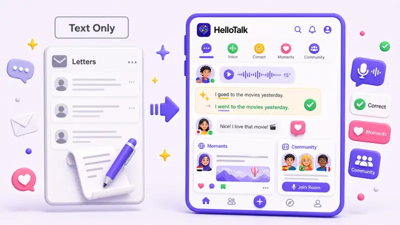 HelloTalk rich language platform comparison