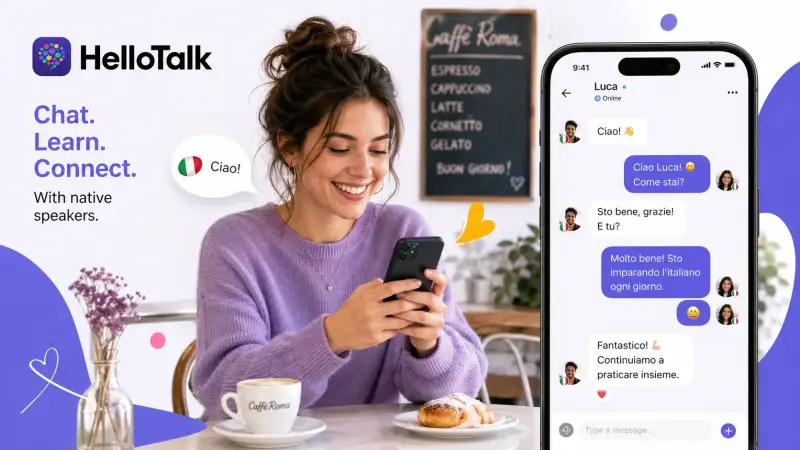 italian chat cafe