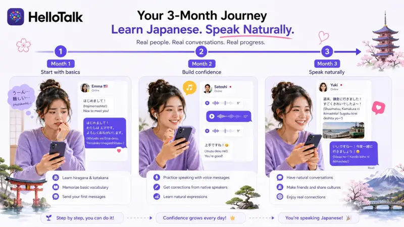 japanese three months