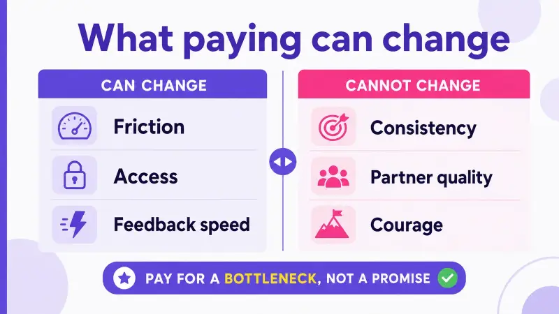 What paid language tools can and cannot change