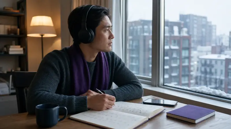 A learner listening beyond the Cyrillic alphabet