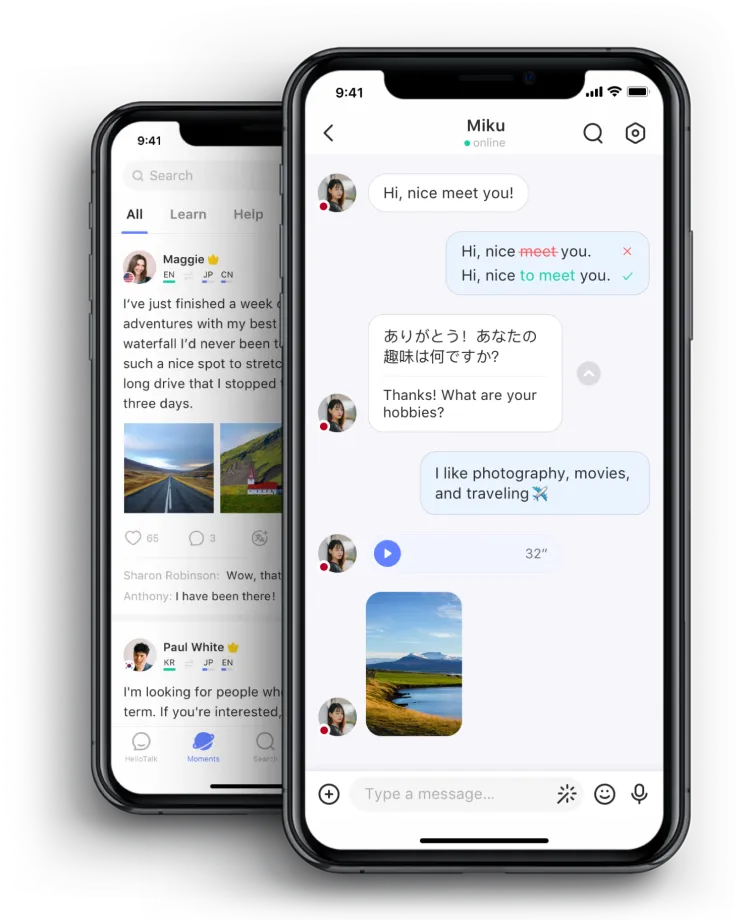Hellotalk - Trao Đổi Ngôn Ngữ - Học Ngôn Ngữ Miễn Phí